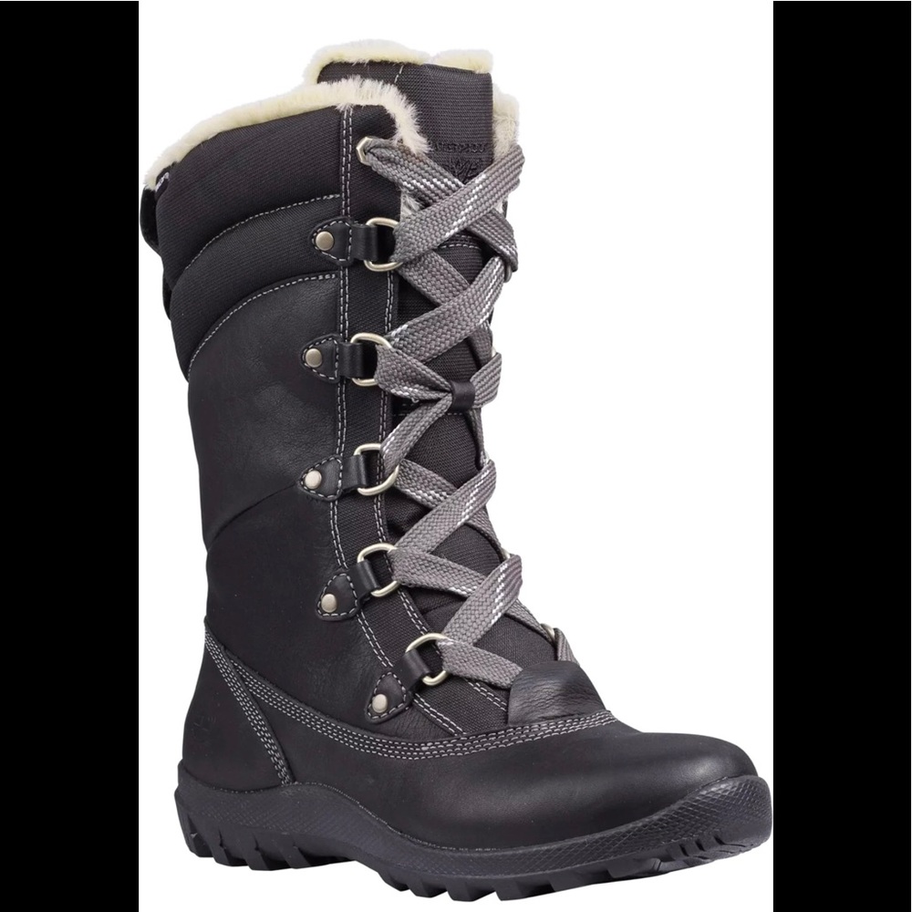 Timberland waterproof insulated black winter boots